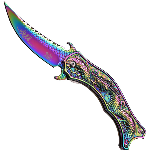 Dark Side 4.5 Inch Closed Folding Knife