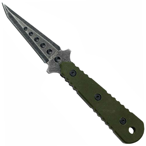 20-37GN Green G-10 Handle Fixed Blade Knife
