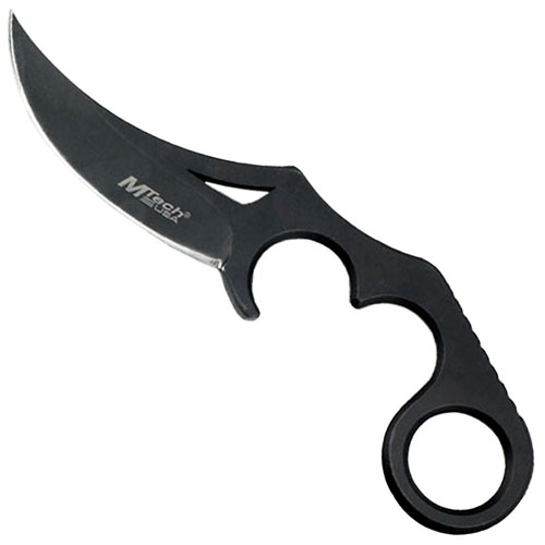 MTECH USA 8 Inch Overall Black Fixed Blade Knife