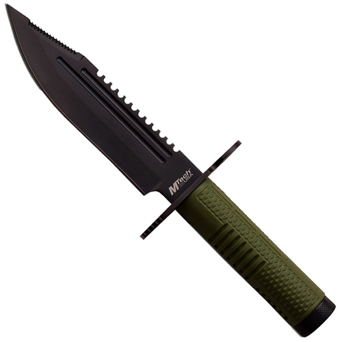 Mt-20-68gn 9 Overall Fixed Blade Knife - Green