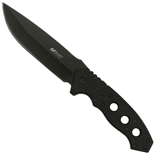 MTech USA 20-81BK Nylon Fiber Handle Fixed Blade Knife