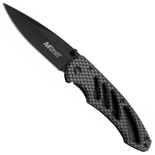 Folding Knife Carbon Fiber Handle