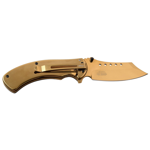 MTech USA 4.75 Inch Acrylic Handle Folding Knife