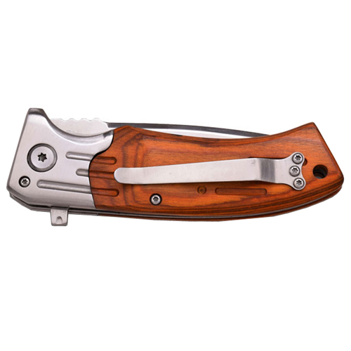 MTech USA A853 Pakkawood Handle Folding Knife