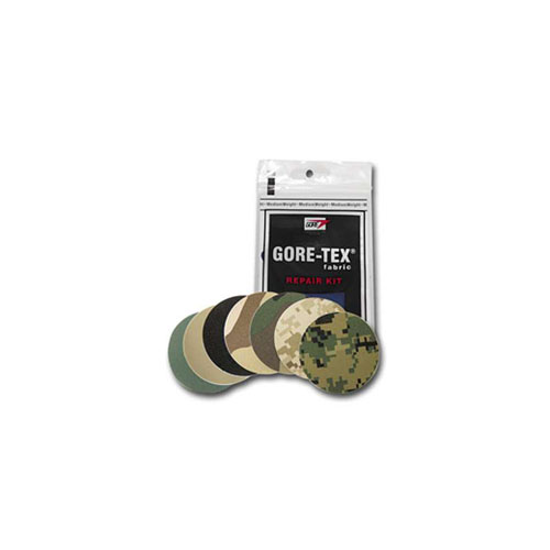 McNett Gore-Tex Repair Black Kit 2 Patches Medium Weight