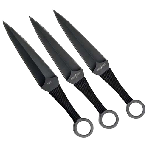 Perfect Point 5mm Thick Blade 3pc Set 12 Throwing Knife
