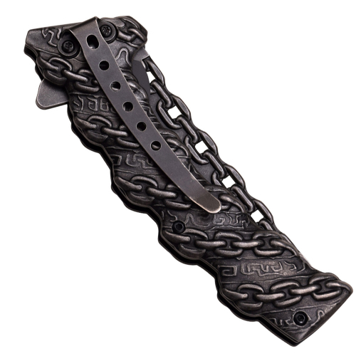 Tac Force 4.75 Inch Chain Closed Folding Knife