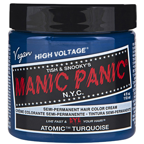 High Voltage Classic Cream Formula Atomic Turquoise Hair Color