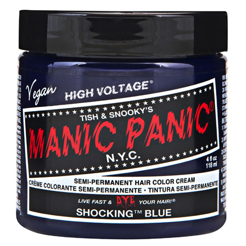 High Voltage Classic Cream Formula Shocking Blue Hair Color
