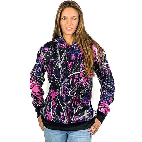 Moon Shine Camo Muddy Girl Pullover Hoodie Camouflage.ca