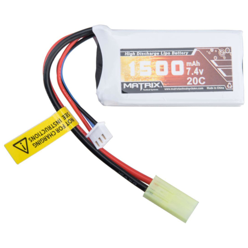 7.4V PEQ Type LiPo Battery 1000mAh Mini Tamiya