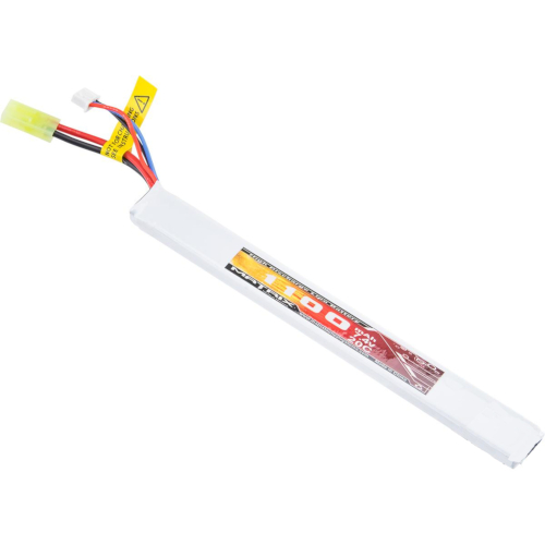 7.4V Stick AK LiPo Battery 1100mAh Mini Tamiya