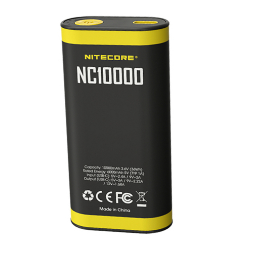 Nitecore NC10000 USB-C QC/PD 10000mAh Compact Power Bank