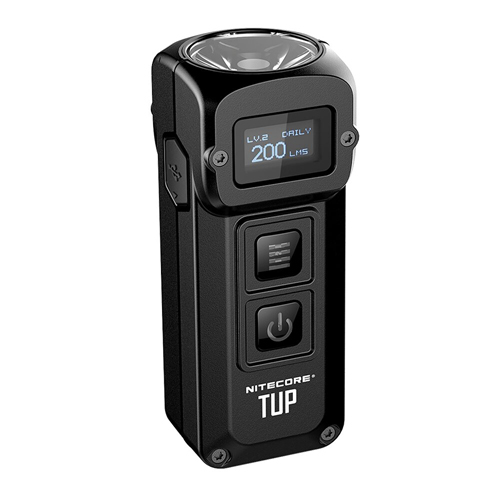 Nitecore TUP Black Rechargeable Flashlight 