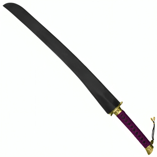 37.5-Inch Sword w/ Purple Handle and Sheath