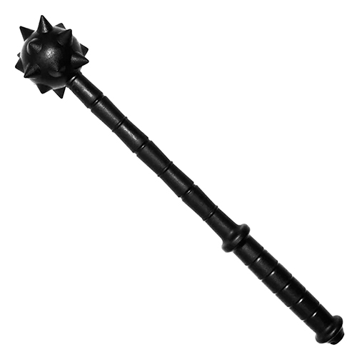 Neptune Morning Star 19.5 Inch Spiked Mace - Black