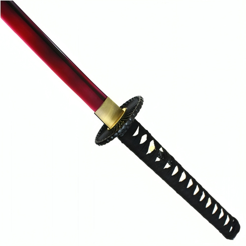 Hand Forged Carbon Steel Katana (Red Smoke)