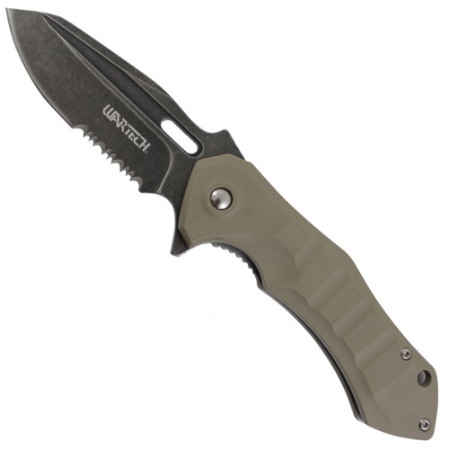 Wartech Spring Assisted Knife 3Cr13 Blade