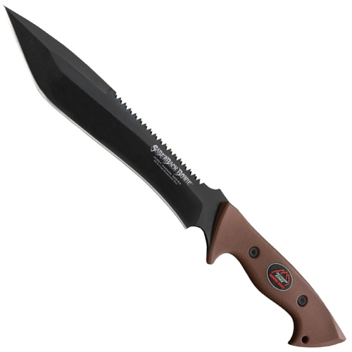 SaberBack Fixed Blade Bowie Knife