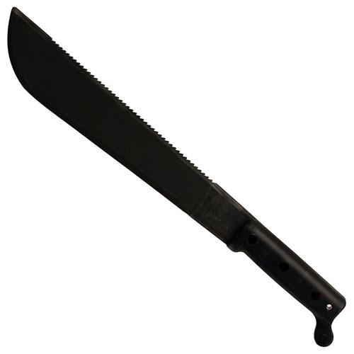 CT2 12 Inch Traditional Sawback Machete Retail Pkg