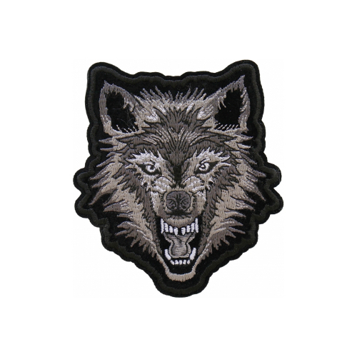 Cheap Place Snarling Wolf Patch