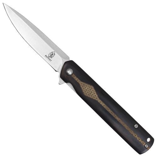 Buckshot Folding Knife w/ Patterned Handle