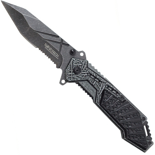 Wartech 8''H Serrated Folding Knife