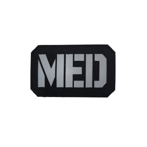 MED Reflective/Black Patch