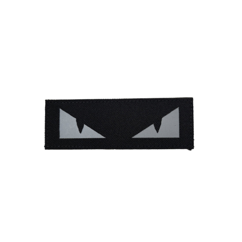 Monster Eyes Reflective/Black Patch