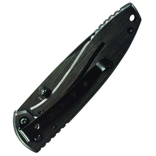Black Executive Frame Lock Folding Knife