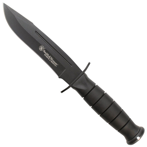 Search Rescue Rubber Wrapped Handle Fixed Knife