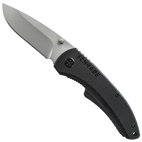Large Liner Lock SCH101L Drop Point Blade Folding Knife