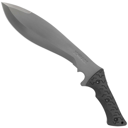 Schrade SCHF48 Jethro Full Tang Re-Curve Blade Fixed Knife