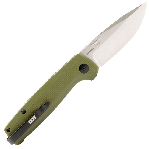 Terminus SJ Folding Knife - OD Green