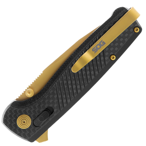 Terminus XR LTE - Carbon Gold Folding Knife