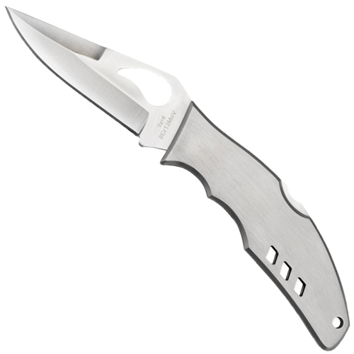 Byrd Flight Stainless Steel Handle Folding Knife
