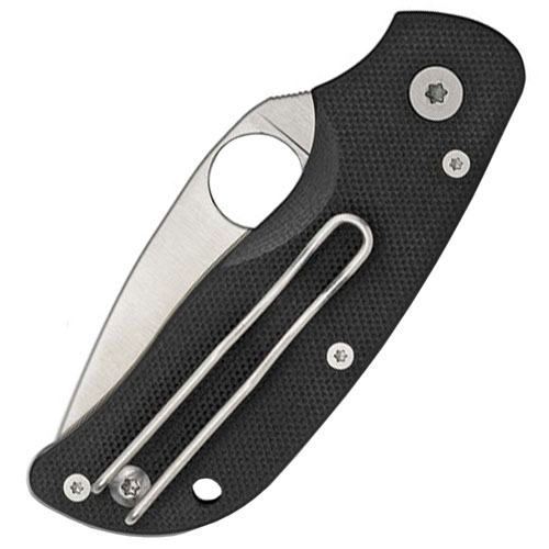 Cat Black G-10 Handle Folding Knife