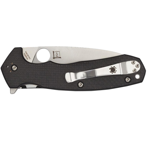 Spyderco Amalgam Carbon-Fiber/G-10 Laminated Handle Folding Knife