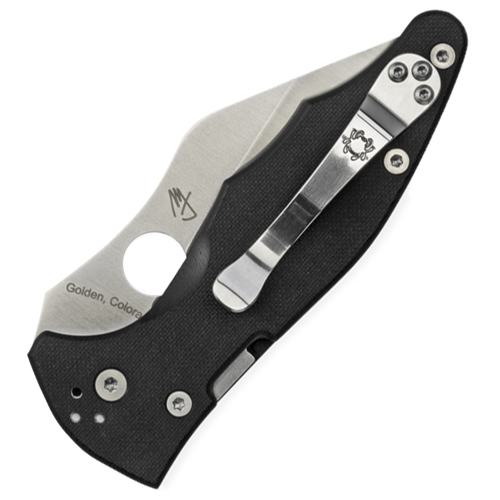 Spyderco Yojimbo 2 Black G-10 Handle Folding Knife