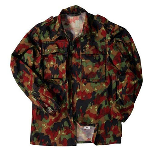 New Swiss Camo M83 Field Jacket