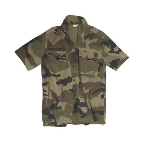 French Cce Camo Sh/Sl Field Shirt Used