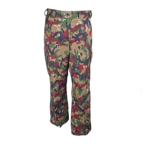 Camouflage Swiss M83 Field Pants Used  