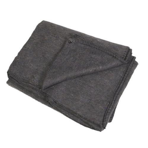 Bulgarian Wool Blanket - Grey - Like New