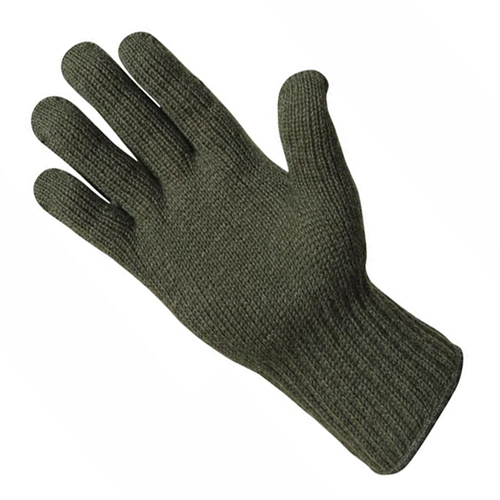 Military Issue Surplus Knit Gloves - Olive Drab