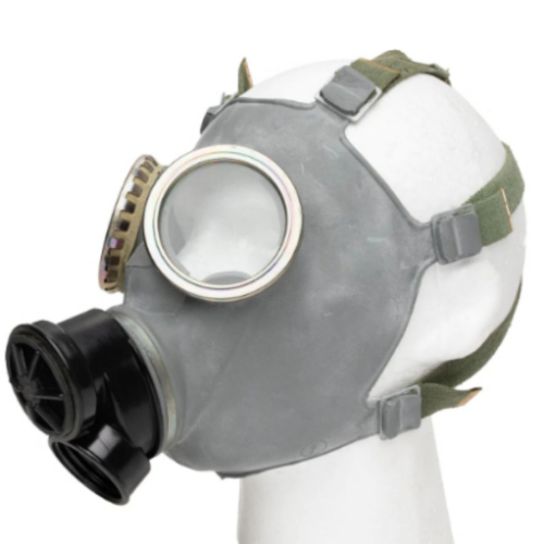 Polish MC-1 Gas Mask with Carry Bag & Filter