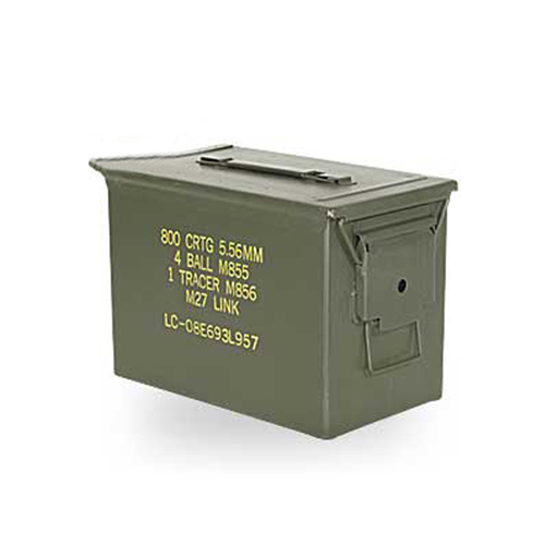 US Military Issue Fat 50 Cal. Ammo Can