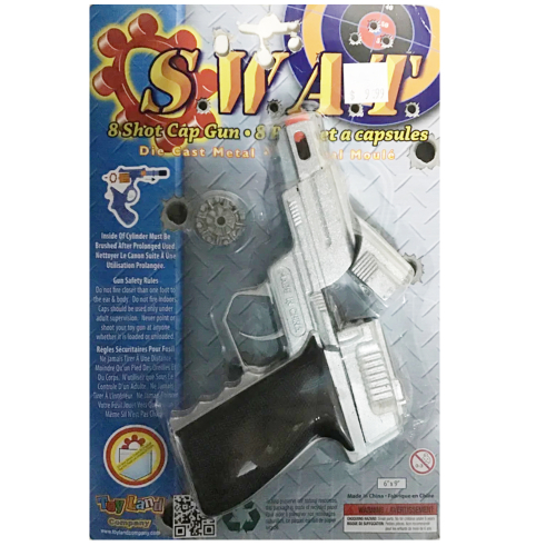 Toyland Die Cast 8 Shot Cap Gun