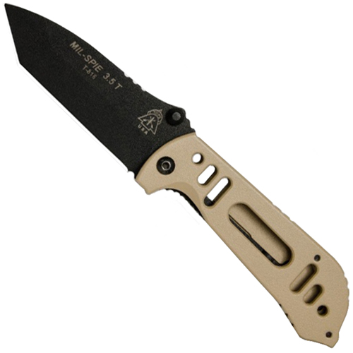 Mil-Spie 3.5 Inch Tanto Blade Folding Knife