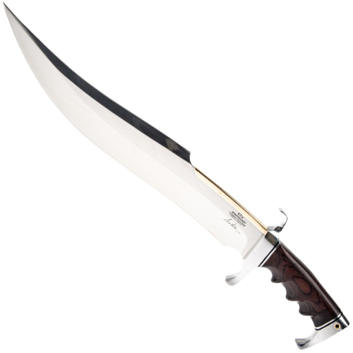 Gil Hibben 65TH Fixed Knife & Display Stand