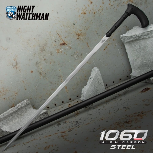 Night Watchman Heavy Duty Sword Cane